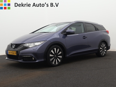 HONDA CIVIC Tourer 1.6D Executive / Airco-ecc / leder int. / Cruise-ctr. / Pdc v+a / Privacy Glass / Trekhaak