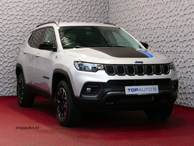 JEEP COMPASS 4XE 240 PK PHEV TRAILHAWK LEER XL NAVI CARPLAY CAMERA 4X4 AWD 4WD PHEV PLUG IN HYBRID EAWD