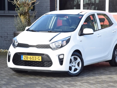 KIA PICANTO 1.0 CVVT ComfortLine 2019 5 Deurs Airco Stuurbediening 20X op Voorraad!