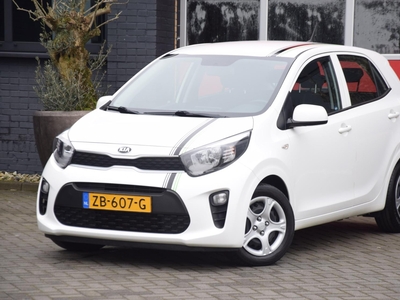 KIA PICANTO 1.0 CVVT ComfortLine 2019 5 Deurs Airco Stuurbediening 20X op Voorraad!