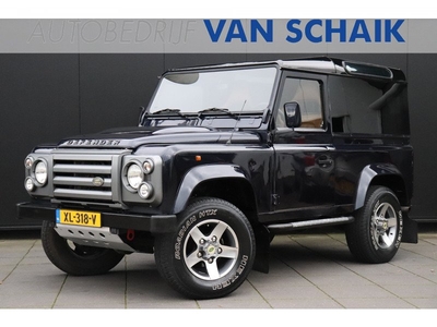 Land Rover Defender 90 | BENZINE | 6 PERSOONS | LEDER | ELEK. RAMEN | NAVI | BLUETOOTH | TREKHAAK |