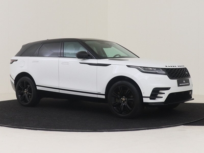 Land Rover Range Rover Velar 2.0 P400e R-DYNAMIC PANORAMADAK LEDER BLACK PACK MEMORY ADAPTIVE CRUISE CONTROL DODE HOEKDETECTIE