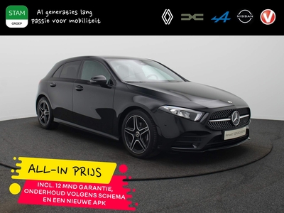 MERCEDES A-KLASSE 180 136pk Business Solution AMG AUTOMAAT ALL-IN PRIJS! Camera | Climate | Navi | Stoelverwarming