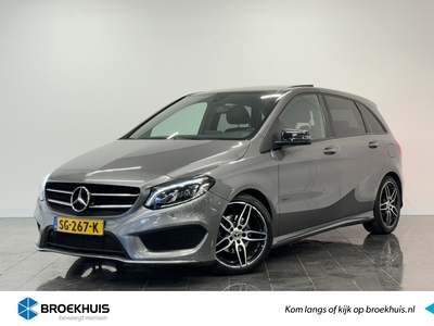 MERCEDES B-KLASSE 200 Prestige | AMG Line | Night pakket | Leder | Memorystoel | Panoramadak | Getint glas | Stoelverwarming |