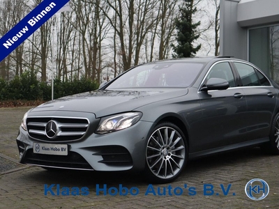 Mercedes-Benz E-klasse 220 d AMG Airmatic, Distronic, Pano, Memory, Burmester, Trekhaak, 360° Camera