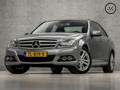 MERCEDES C-KLASSE 180 Avantgarde Sport 157Pk Automaat (NAVIGATIE, CLIMATE, TREKHAAK, LEDER, SPORTSTOELEN, PARKEERSENSOREN, CRUISE, NIEUWE APK, NIEUWSTAAT)