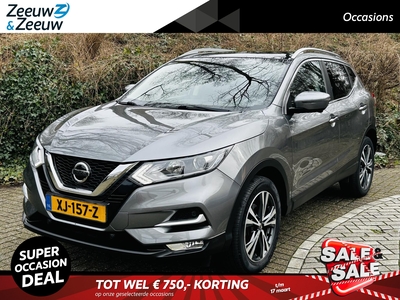 NISSAN QASHQAI 1.2 N-Connecta NAVI , PANORAMADAK , TREKHAAK , CRUISE , TEL , LM VELGEN .CLIMATE .