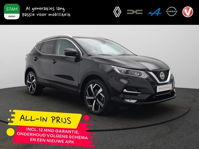 NISSAN QASHQAI 160pk DIG-T Tekna ALL-IN PRIJS! 360° Camera | Navi | Panoramadak | Stoel-/stuurverwarming