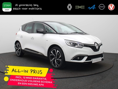 RENAULT SCÉNIC TCe 140pk Bose EDC/AUTOMAAT ALL-IN PRIJS! Camera | Climate | Navi | Trekhaak | Stoelverw.