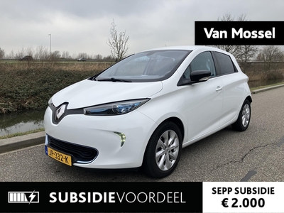 RENAULT ZOE Q210 Zen Quickcharge 22 kWh (ex Accu) | Cruise Control | Parkeersensoren | Navigatie | Airco | Huur Accu |