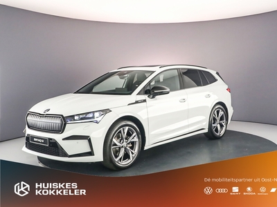 SKODA ENYAQ IV 60 Elektromotor 180 1AT Sportline Automatisch | Panorama-schuif-/kanteldak, elektrisch bedienbaar