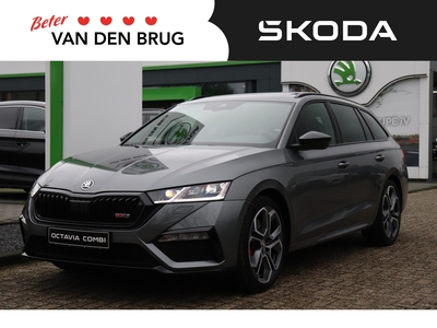 SKODA OCTAVIA Combi 2.0 TSI RS 245pk DSG | Panoramadak | Adaptieve cruise control | Elektrische achterklep | Stoelverwarming | 19