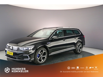 VOLKSWAGEN PASSAT Variant GTE Business 1.4 TSI eHybrid 218pk DSG Automaat Panoramadak, Trekhaak, Lederen bekleding, Adaptive cruise control, 360 camera, Stoelverwarming, LED matrix koplampen, Navigatie, Parkeersensoren