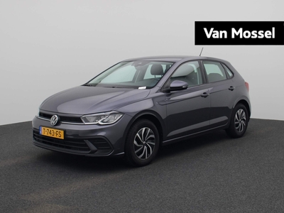 VOLKSWAGEN POLO 1.0 TSI Life 95 PK | Apple carplay | Android auto | LED | Lichtmetalen velgen | Adaptive Cruise control | Fabrieksgarantie tot 2027 |