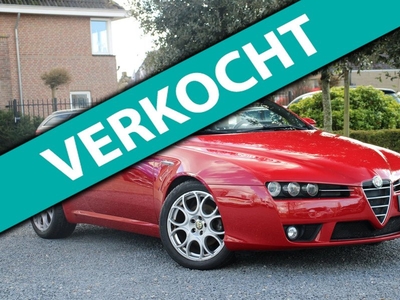 Alfa Romeo Spider 2.2 JTS 185 PK Leder Cruise Clima 18'' Nieuwstaat