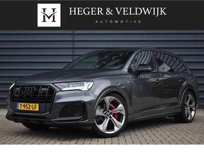 Audi Q7 60 TFSI e QUATTRO COMPETITION | PANORAMADAK| ACTIVE CRUISE | LASER | LUCHTVERING | 360 CAMERA | RS-SEATS | BANG&OLUFSEN