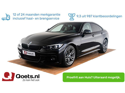 BMW 4-serie Gran Coupé 430i xDrive High Executive M-sport - Head-up - Stoelverwarming - Adaptief onderstel - Surround View - Driving Assistant - Alarm - PDC - LED