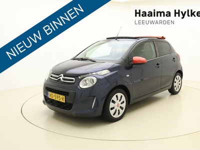 Citroen C1 1.0 e-VTi Airscape Feel 69 PK | Handgeschakeld | 5-Deurs | Open dak | Airco | Elektrische ramen | Radio | Bluetooth | USB | AUX | 1e eigenaar