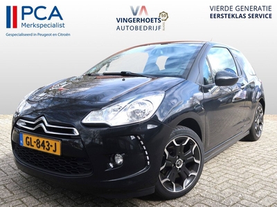 Citroën DS3 1.6-16v 120 Pk Benzine * Climate & Cruise Control * Bleutooth * Comfort Stoelen * L.M. Velgen * Zwart *