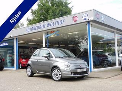 Fiat 500 Hybrid Dolcevita uniek met schuifdak !