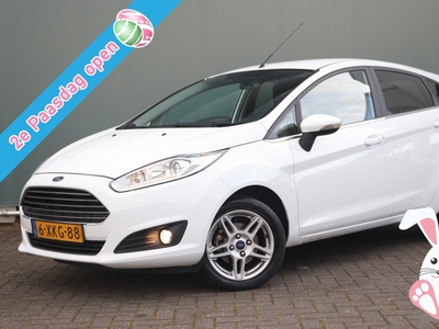 Ford Fiesta BWJ 2014 1.0 81PK Titanium AIRCO / CRUISE / NAVI / BLUETOOTH / PRIV. GLAS / LMV / MISTLAMPEN