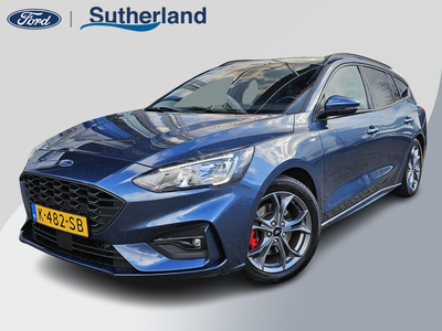 Ford Focus Wagon 1.0 EcoBoost Hybrid ST Line X Business PDC v+a | Camera | Adaptive cruise control | Elek. bedienbare achterklep | Keyless entry | Zéér netjes!