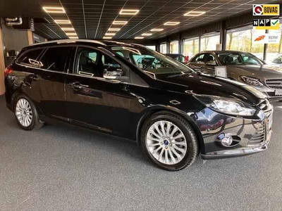 Ford FOCUS Wagon 1.0 EcoBoost Titanium | Slecht 115.000 KM | PDC Voor + Achter | Auto Airco | Cruise Control | Navigatie | IsoFix