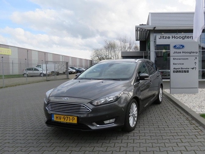 Ford Focus Wagon 1.5 Titanium 150PK. NAVI,CRUISE,ELEKTRISCHE HAAK 1500KG.PARKEERHULP.VOORRUIT VERW.