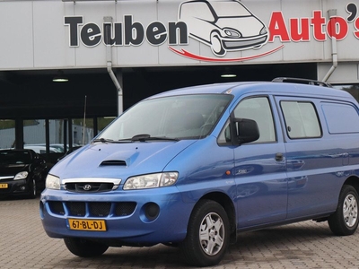 Hyundai H 200 2.5 TCI Luxe lang DC Marge, Airco, Dubbel cabine, Trekhaak, Elektrische ramen, Marge