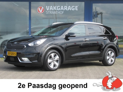 Kia Niro 1.6 GDi Hybrid DynamicPlusLine, Leder / Carplay + Android Auto / Keyless / Camera / Stoel + Stuurverwarming