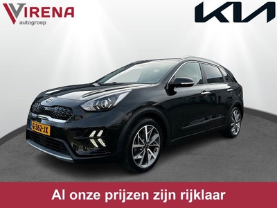 Kia Niro 1.6 GDi Hybrid DynamicPlusLine - Stoel-/Stuurverwarming - Cruise Control - Keyless - Navigatie - Climate Control - Fabrieksgarantie tot 10-2026