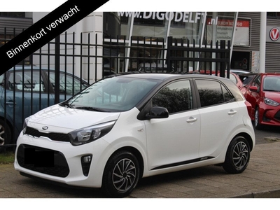 Kia Picanto 1.0 COMFORTLINE BLACK & WHITE AIRCO GARANTIE TOT 2031 ! Bi-tone body. Bleutooth. Elektr.ramen/ CPV