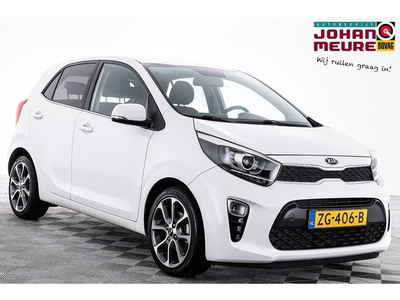 Kia Picanto 1.0 CVVT Design Edition 5-drs | LEDER | NAVI | VELGEN ✅ 1e Eigenaar -2e PAASDAG OPEN!