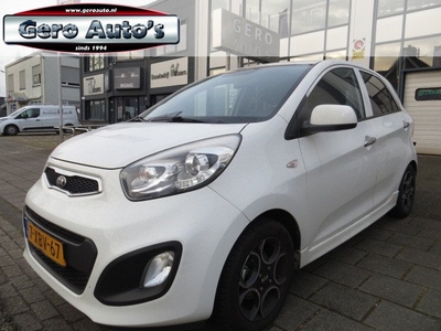 Kia Picanto 1.0 CVVT World Cup Ed. 5 drs half leder lmv led private glass