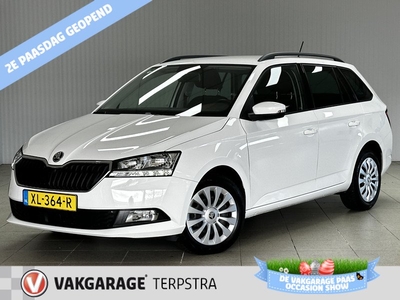 Škoda Fabia Combi 1.0 TSI Ambition/ Trekhaak!/ Apple+Android/ LED Dagrijverl./ Airco/ Cruise/ Bluetooth/ Multi.LEDER.Stuur/ Elek.Pakket/ Isofix/ PDC Achter.