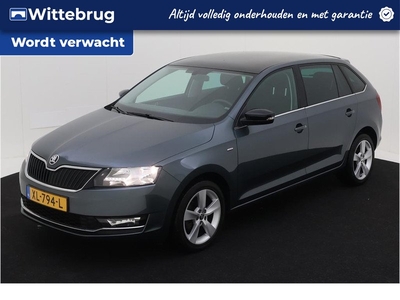 Škoda Rapid Spaceback 1.0 TSI Greentech Clever DSG/ Metallic/ Panoramadak/ Clima/ Navi/ Parkeersensor A/ 16 lmv/