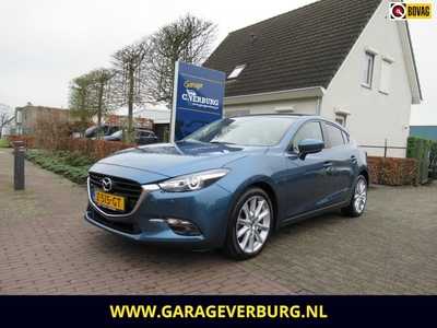 Mazda 3 2.0 SkyActiv-G 120 GT-M (Navi,Camera,Cruise,BOSE,Keyless,PDC,Stoel/Stuurverwarming,Xenon)