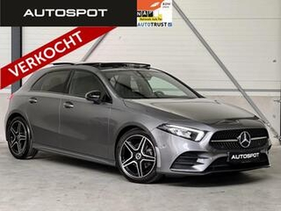 Mercedes-Benz A-KLASSE A200 AMG Night Pak. Pano Camera Sfeerverlichting