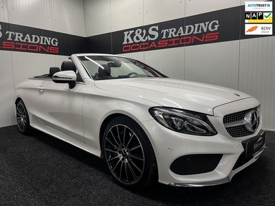 Mercedes-Benz C-klasse Cabrio 300 AMG Burmester Ambiente Airscarf 19inch Apple Carplay