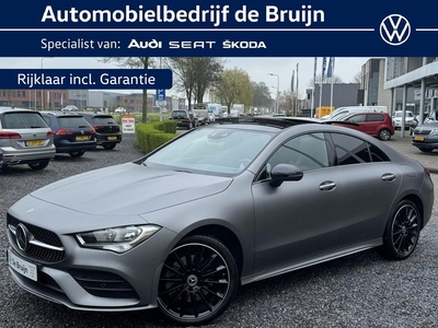 Mercedes-Benz CLA-klasse 250 e Coupe AMG (4j gar,Pano,Camera,Leer,Digital,Carplay,Acc)