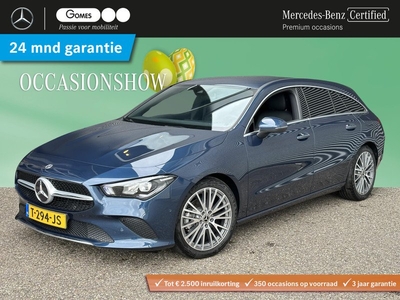 Mercedes-Benz CLA-klasse Shooting Brake 180 Luxury Line | Premium | Achteruitrijcamera | Stoelverwarming | Sfeerverlichting | Trekhaak | Apple & Android carplay