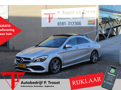 MERCEDES CLA-KLASSE 180 AMG NL auto/Automaat/Panoramadak/Navigatie/Sfeerverlicthing/LED/Apple carplay/Keyless/LED/Climate control/Cruise control/Achteruitrijcamera/Parkeersensoren/Bluetooth