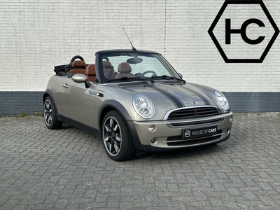 Mini Cabrio 1.6 One Sidewalk Airco Cruise Leder Youngtimer