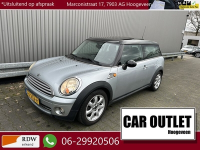 MINI Clubman 1.6 Cooper Pano Airco LM Nw APK --Inruil Mogelijk--