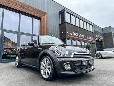 Mini Mini Cabrio 1.6 Cooper Highgate 122pk/bruin leer/navi/55.000km/topstaat