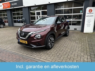 Nissan Juke 1.0 DIG-T Acenta All in prijs Airco/LM velgen/Android/Apple carplay