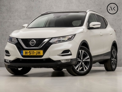 Nissan QASHQAI 1.3 DIG-T N-Connecta Sport 141Pk (PANORAMADAK, APPLE CARPLAY, NAVIGATIE, 360 CAMERA, KEYLESS, GETINT GLAS, SPORTSTOELEN, XENON, CRUISE, DAB+, NIEUWSTAAT)