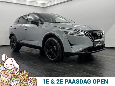 Nissan QASHQAI 1.5 e-Power Black Edition Head-up display, 360 camera, Navi, Virtual desk, Stoelverwarming, 12 jaar garantie