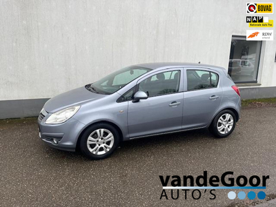 OPEL CORSA 1.2-16V Enjoy, '08, 5-drs, airco, cruise controle, lichtmetalen velgen !