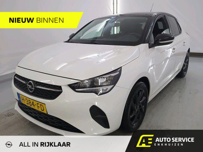 Opel Corsa 1.2 Black Edition RIJKLAAR incl. Service en garantie | 1e eigenaar | Carplay | Cruise | LMV